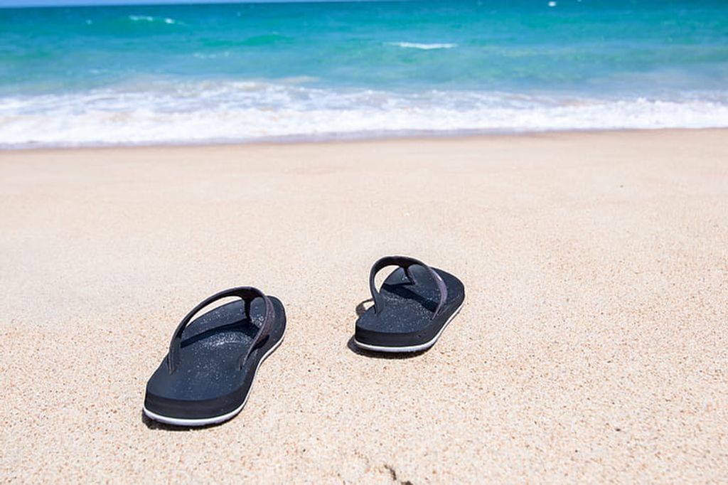 yoga mat flip flops