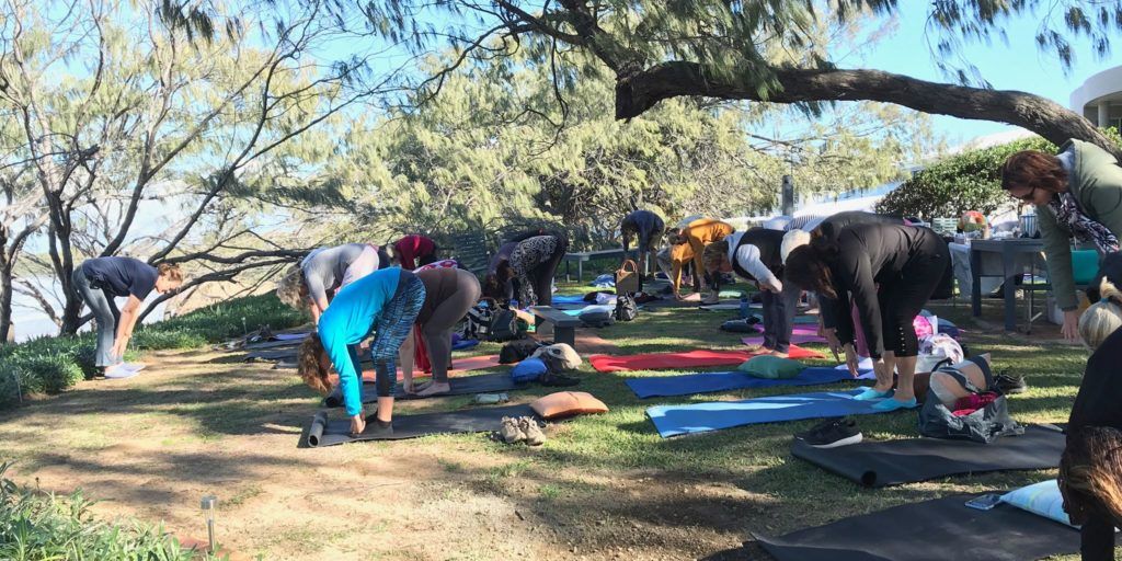 DIY yoga mat cleaner ingredients and equipment setup