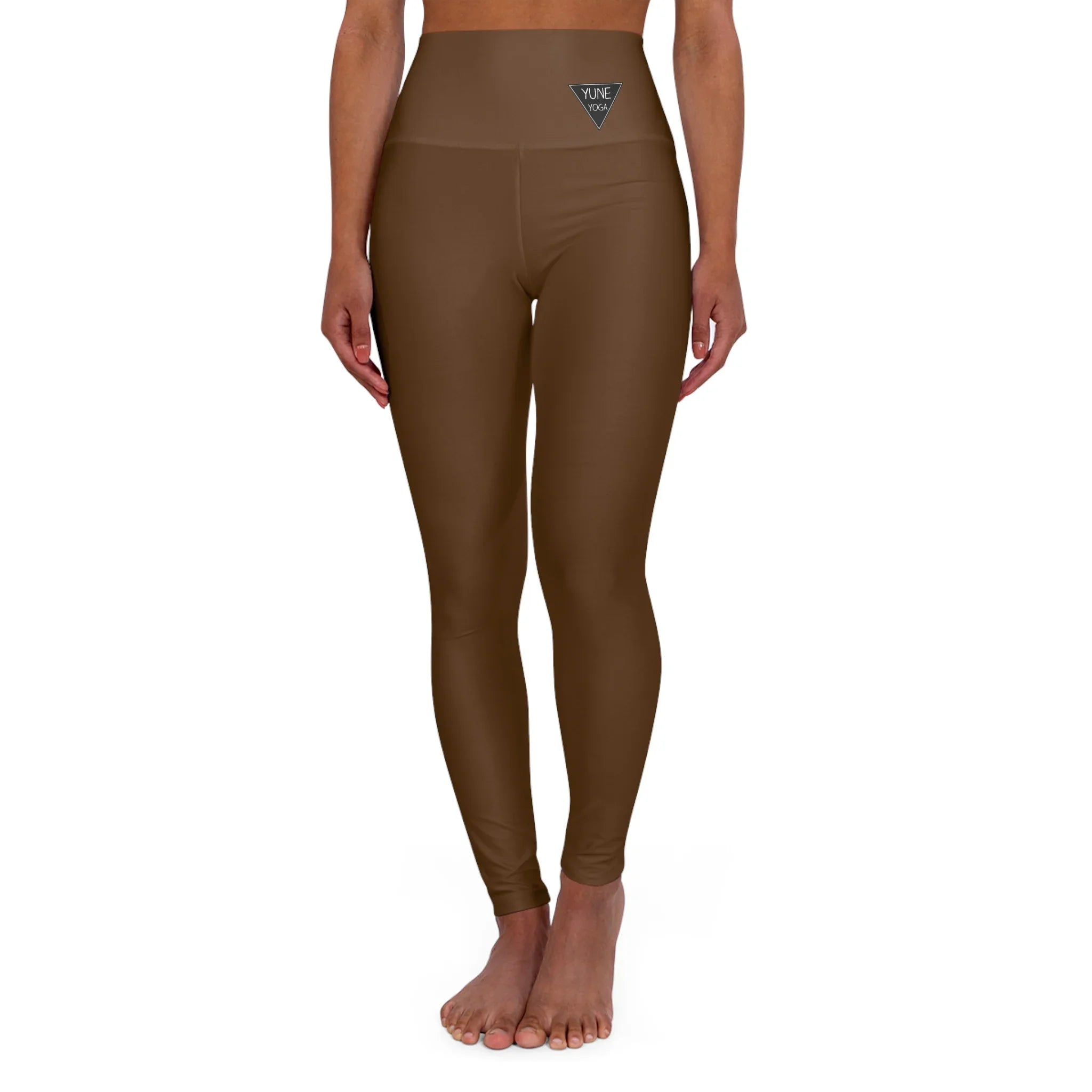 Yoga Leggings | Brown | High Waisted | Yune - Yune Yoga