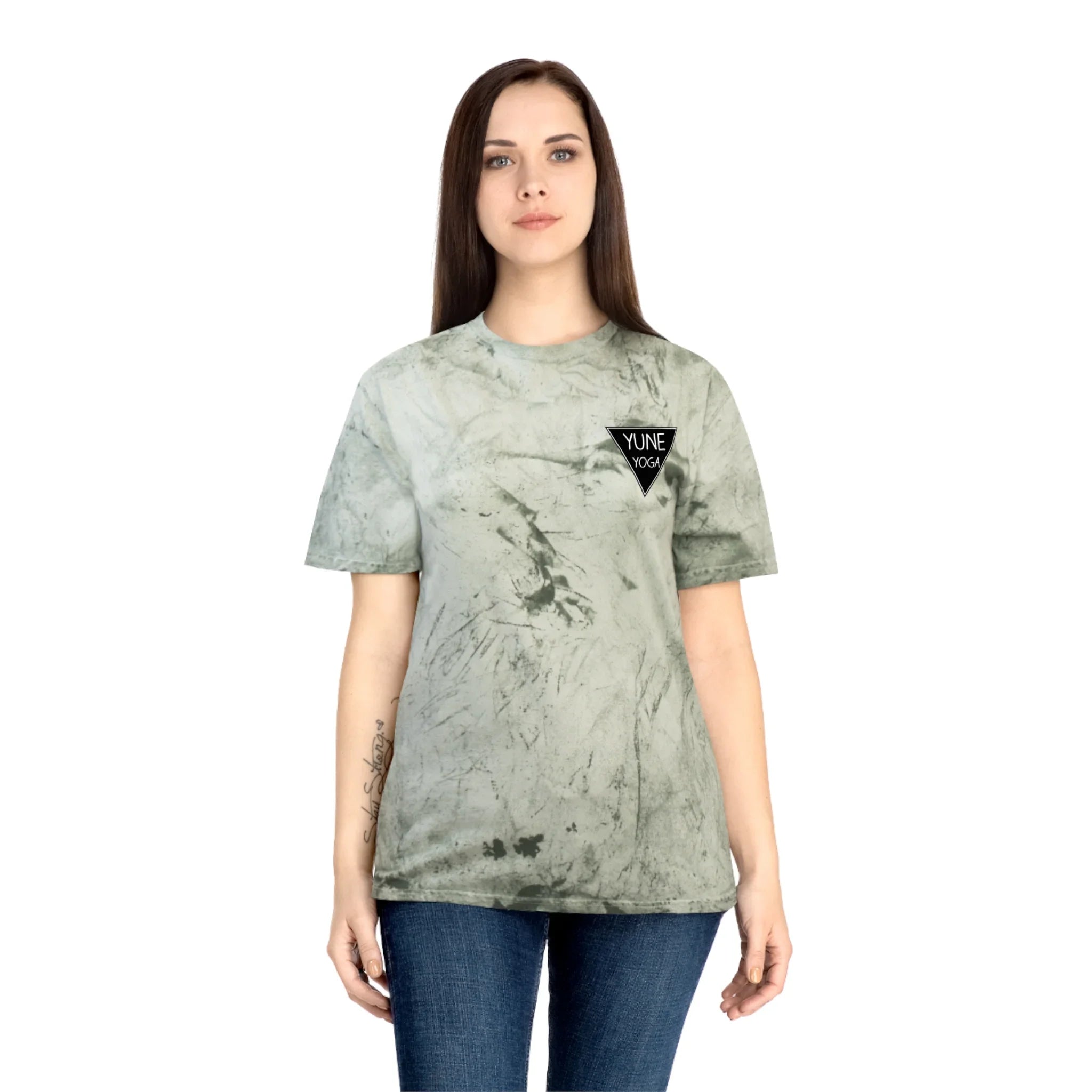 Color Blast T-Shirt - Colorful Unisex Yoga Tee - YUNE - Yune Yoga