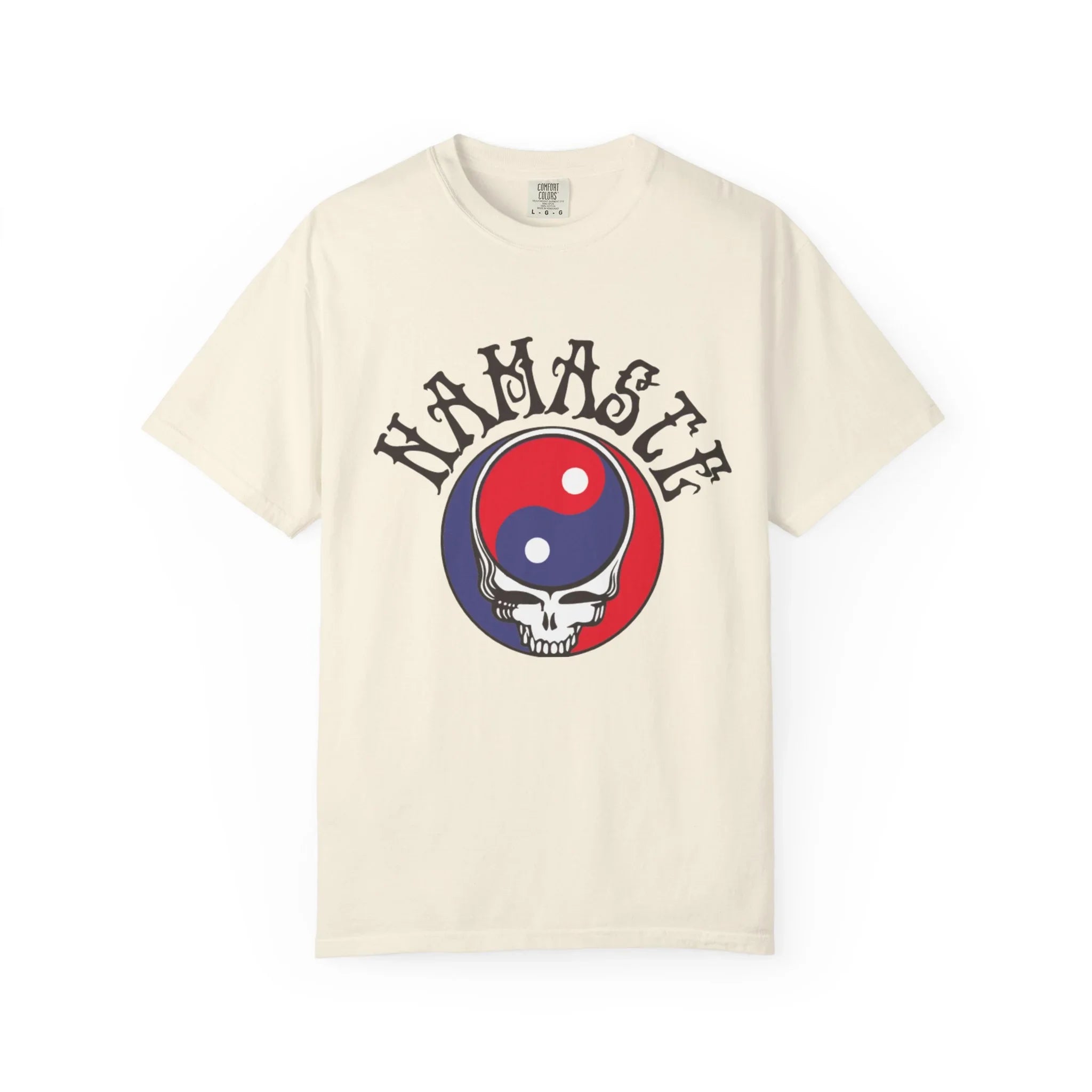 Unisex Garment-Dyed T-shirt NAMASTE GRATEFUL DEAD - Yune Yoga