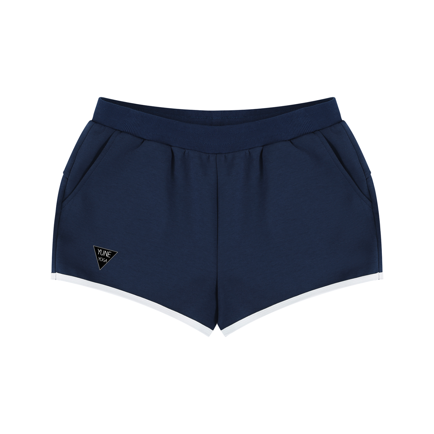 Women's Retro Contrast Binding Shorts