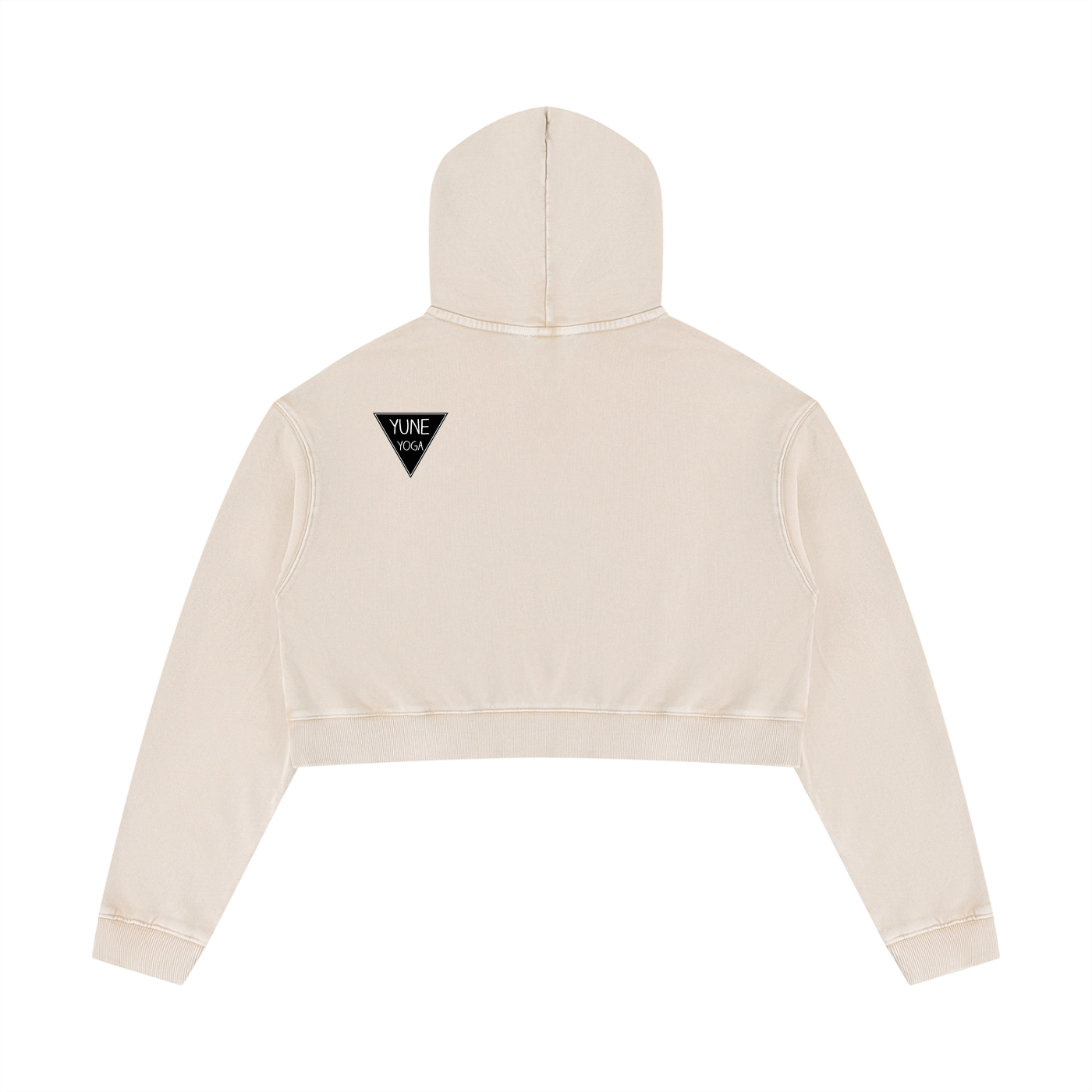 Women’s Mineral Washed Crop Hoodie