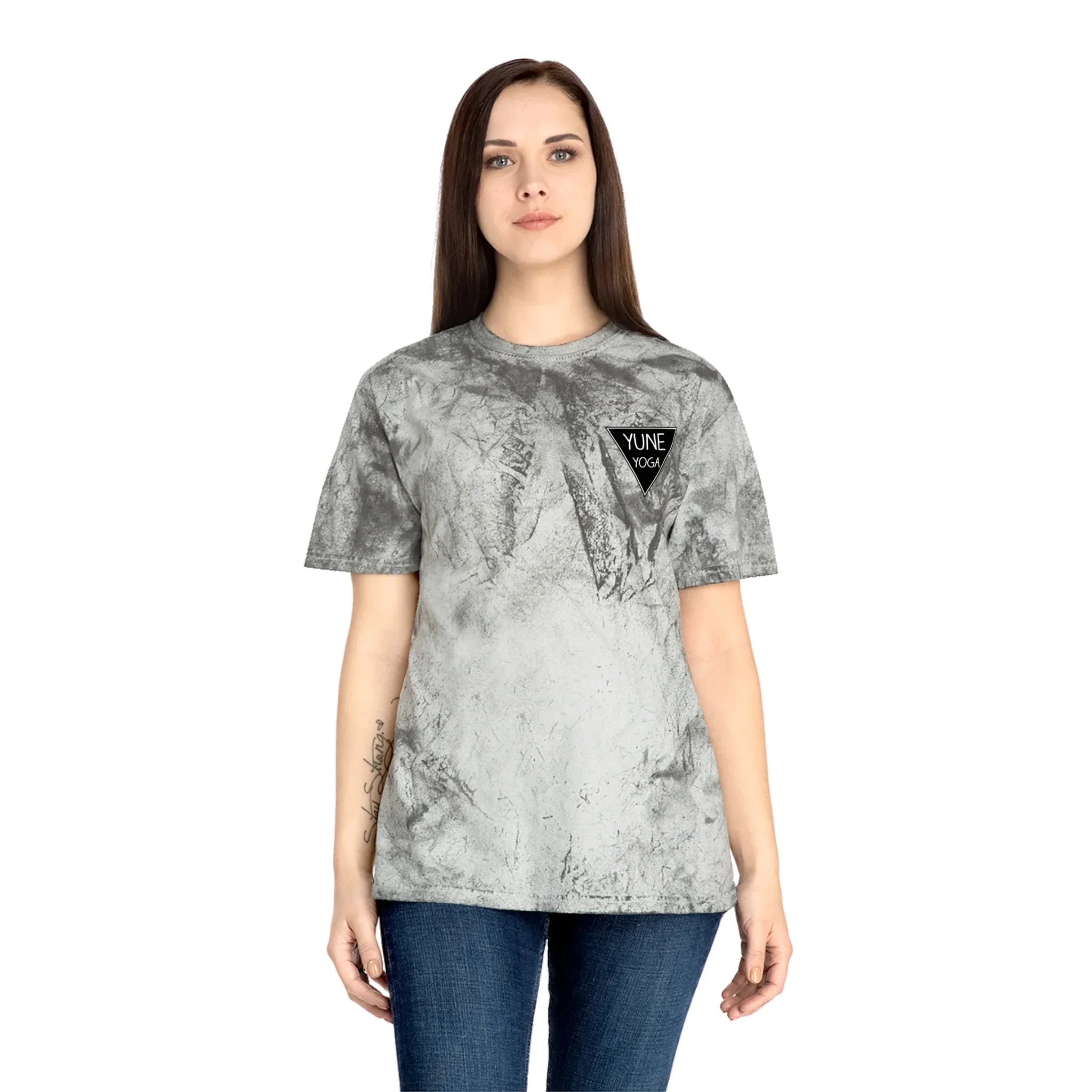 Color Blast T-Shirt - Colorful Unisex Yoga Tee - YUNE - Yune Yoga