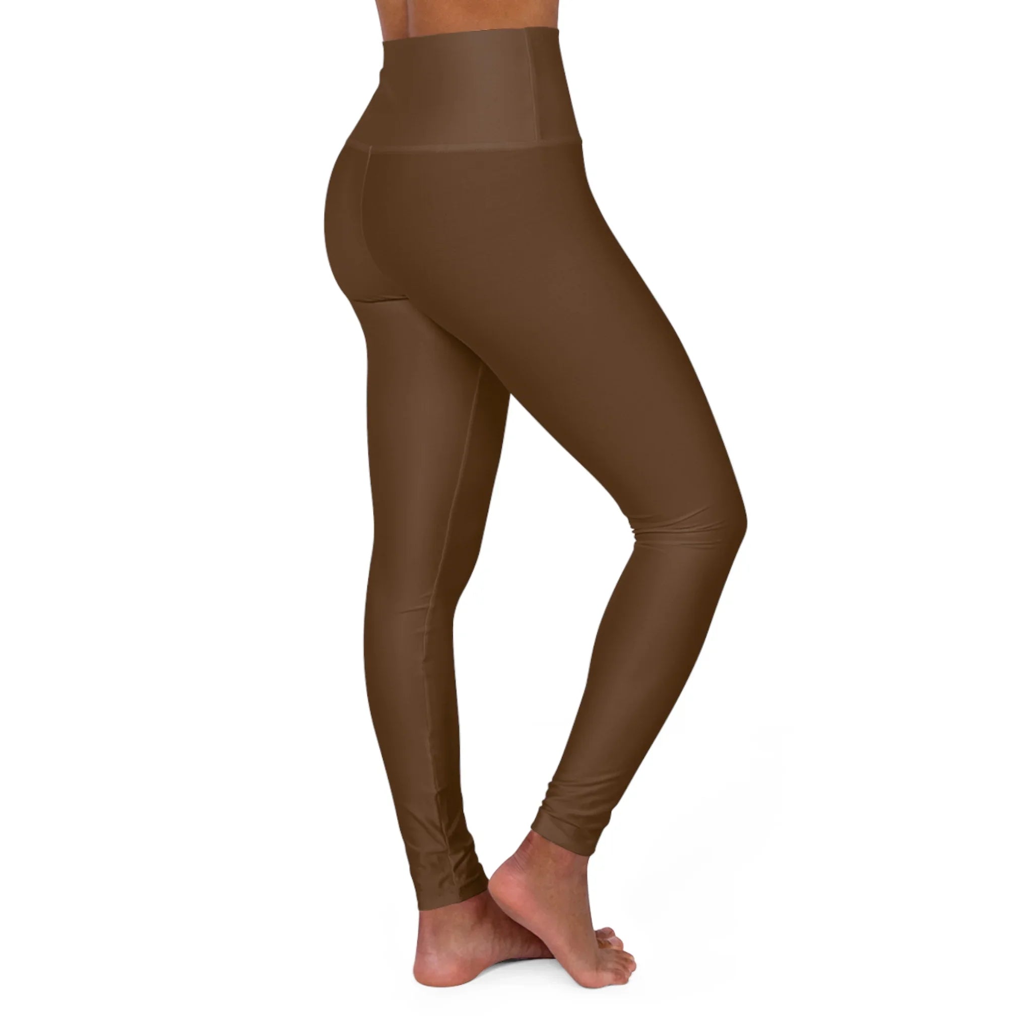 Yoga Leggings | Brown | High Waisted | Yune - Yune Yoga