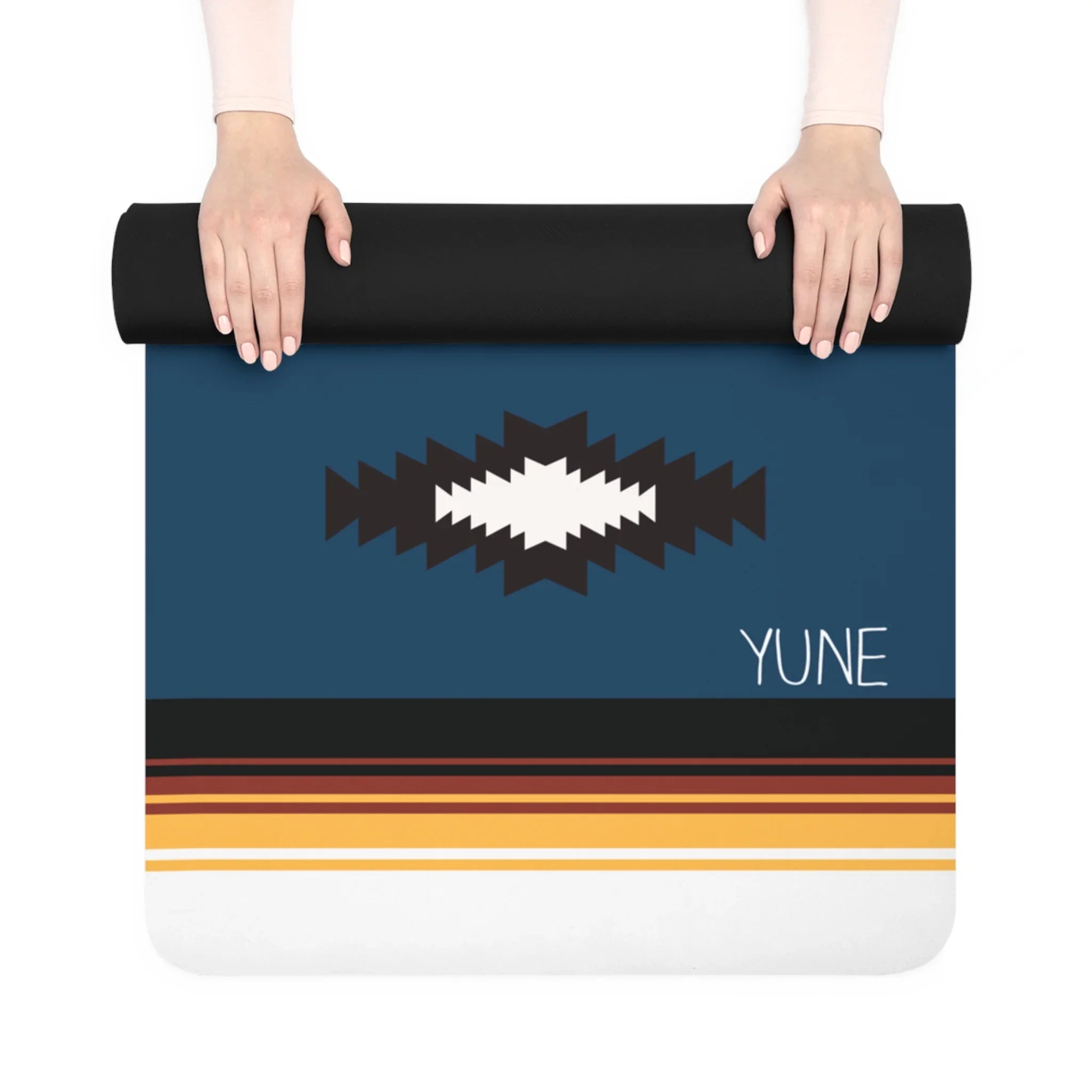 Yoga Mat | 3mm Thick | Natural Rubber | Non-Slip | Nelson | Yune - Yune Yoga