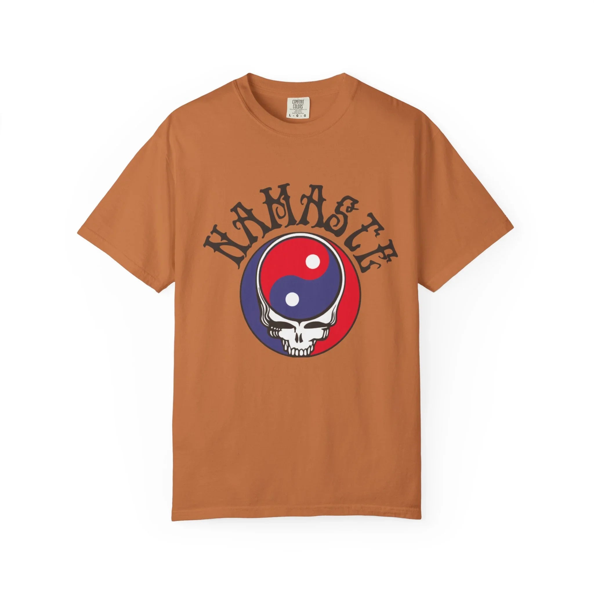 Unisex Garment-Dyed T-shirt NAMASTE GRATEFUL DEAD - Yune Yoga