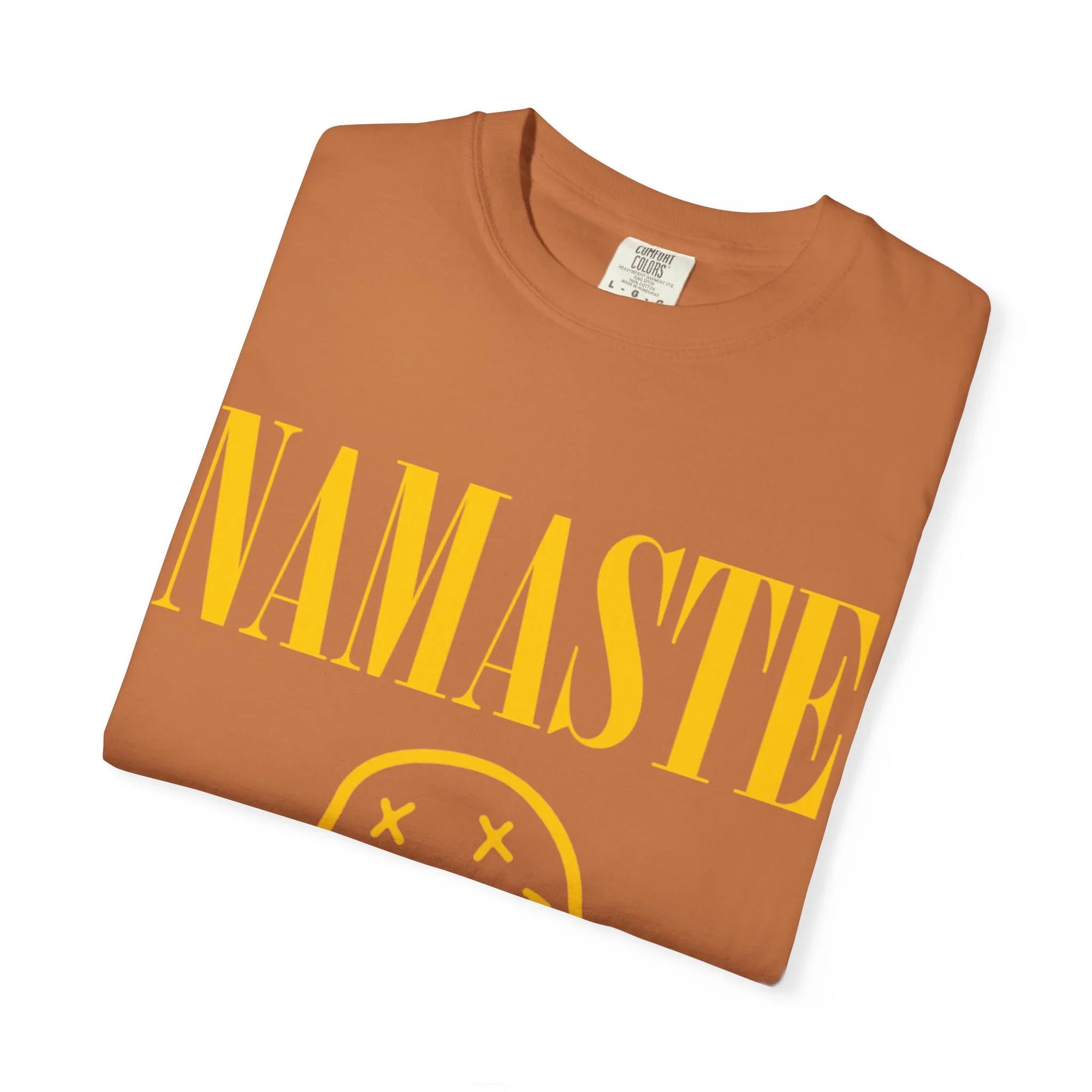 Unisex Garment-Dyed T-shirt NAMASTE NIRVANA - Yune Yoga