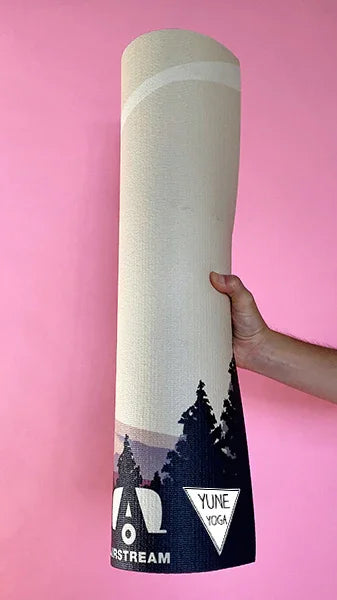 Yoga Mat | 6mm Thick | Airstream x Yune Yoga | Non-Slip | Eco Friendly | Yune Yoga | Mount Hood - Yune Yoga