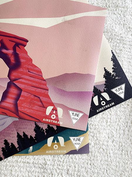 Yoga Mat | 6mm Thick | Airstream x Yune Yoga | Non-Slip | Eco Friendly | Yune Yoga | Yellowstone - Yune Yoga
