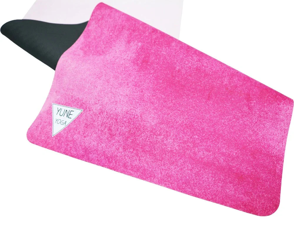 Foldable Travel Yoga Mat | Yoga Mat | Pink | 2mm | Yune Yoga | Apollo - Yune Yoga
