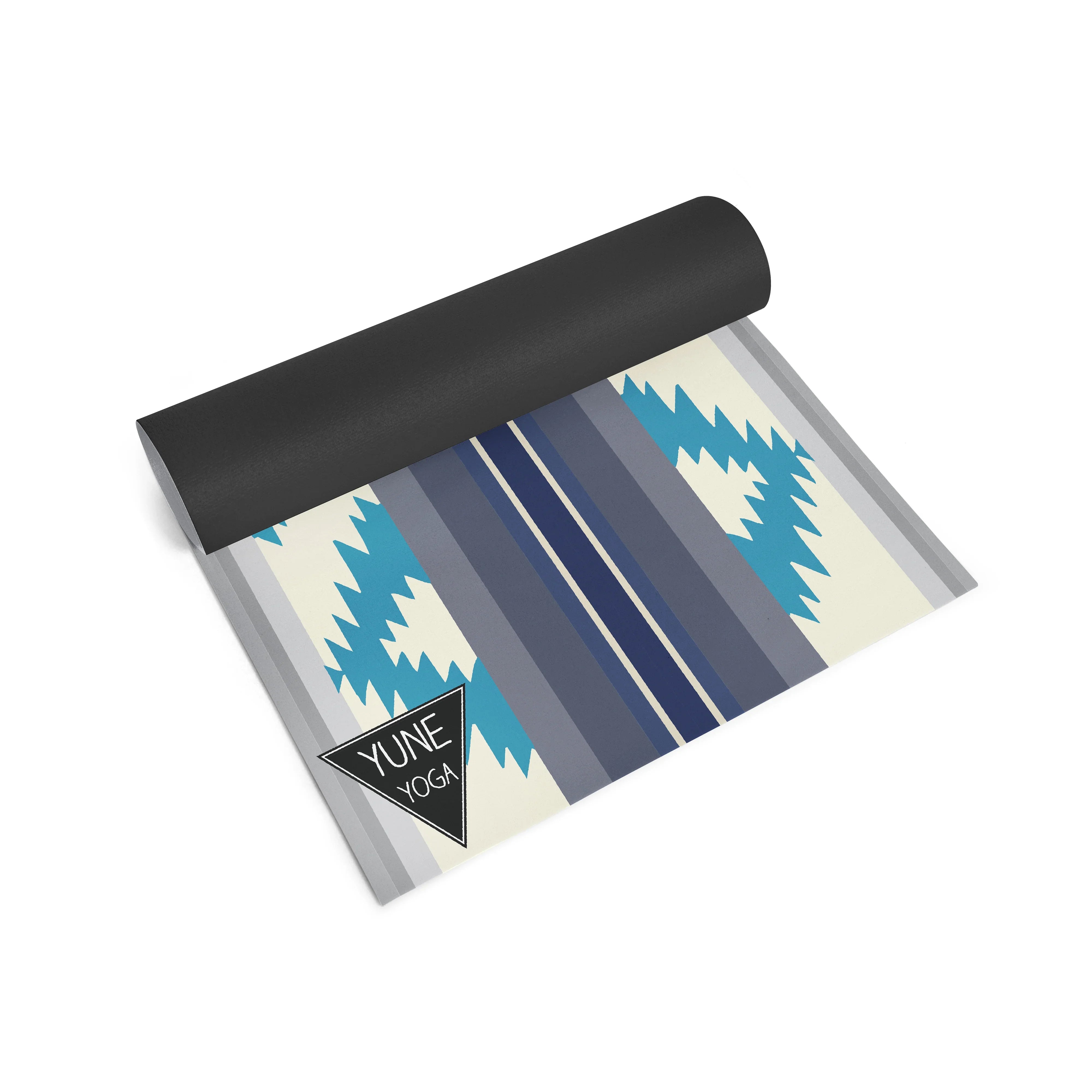 Yoga Mat | 6mm Thick | Blue | Non-Slip | Eco Friendly | Yune Yoga | Bear Creek Juniper - Yune Yoga