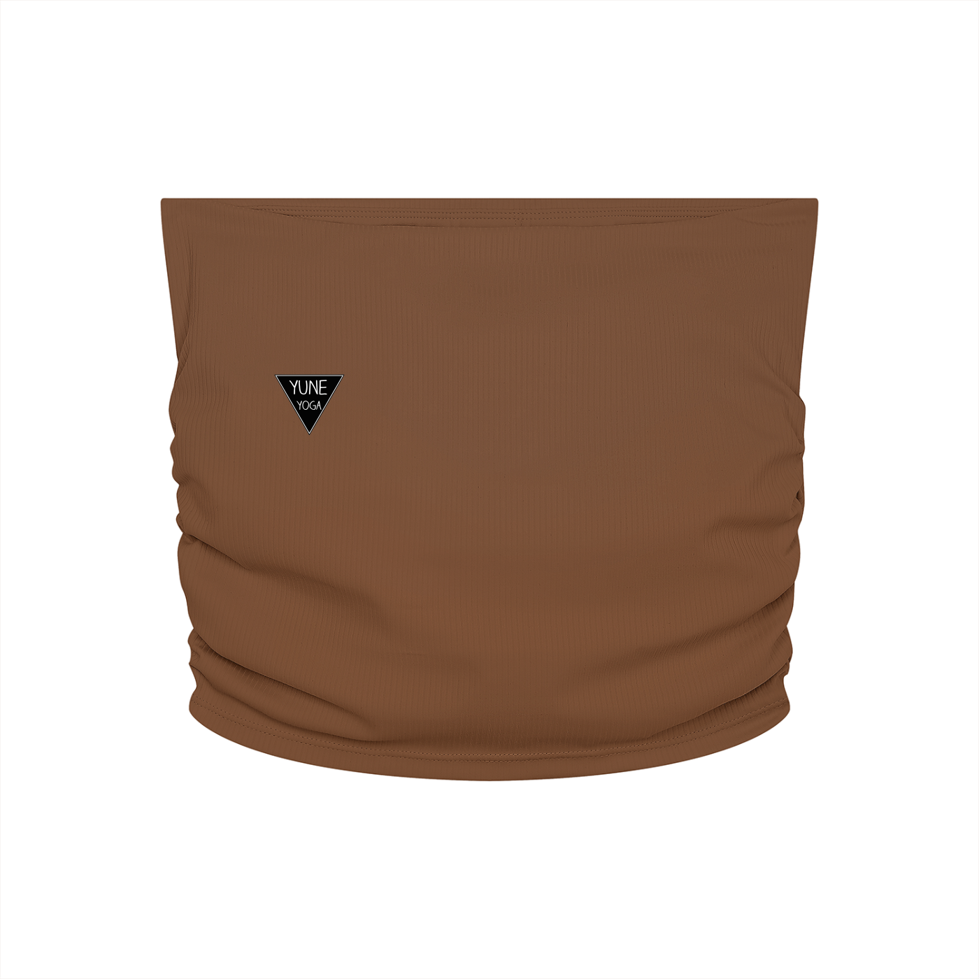 Women’s Ruched Cropped Yoga Tube Top