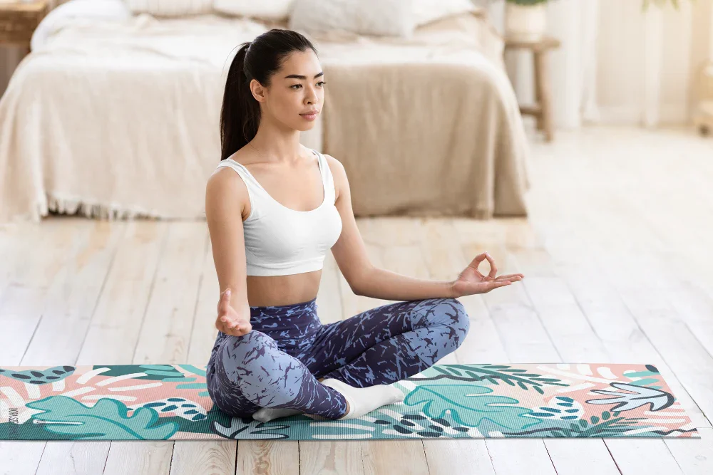 Yoga Mat | 6mm Thick | Multicolor| Non-Slip | Eco Friendly | Yune Yoga | Jungle - Yune Yoga