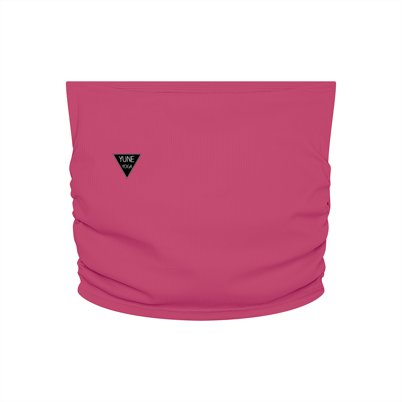 Women’s Ruched Cropped Yoga Tube Top