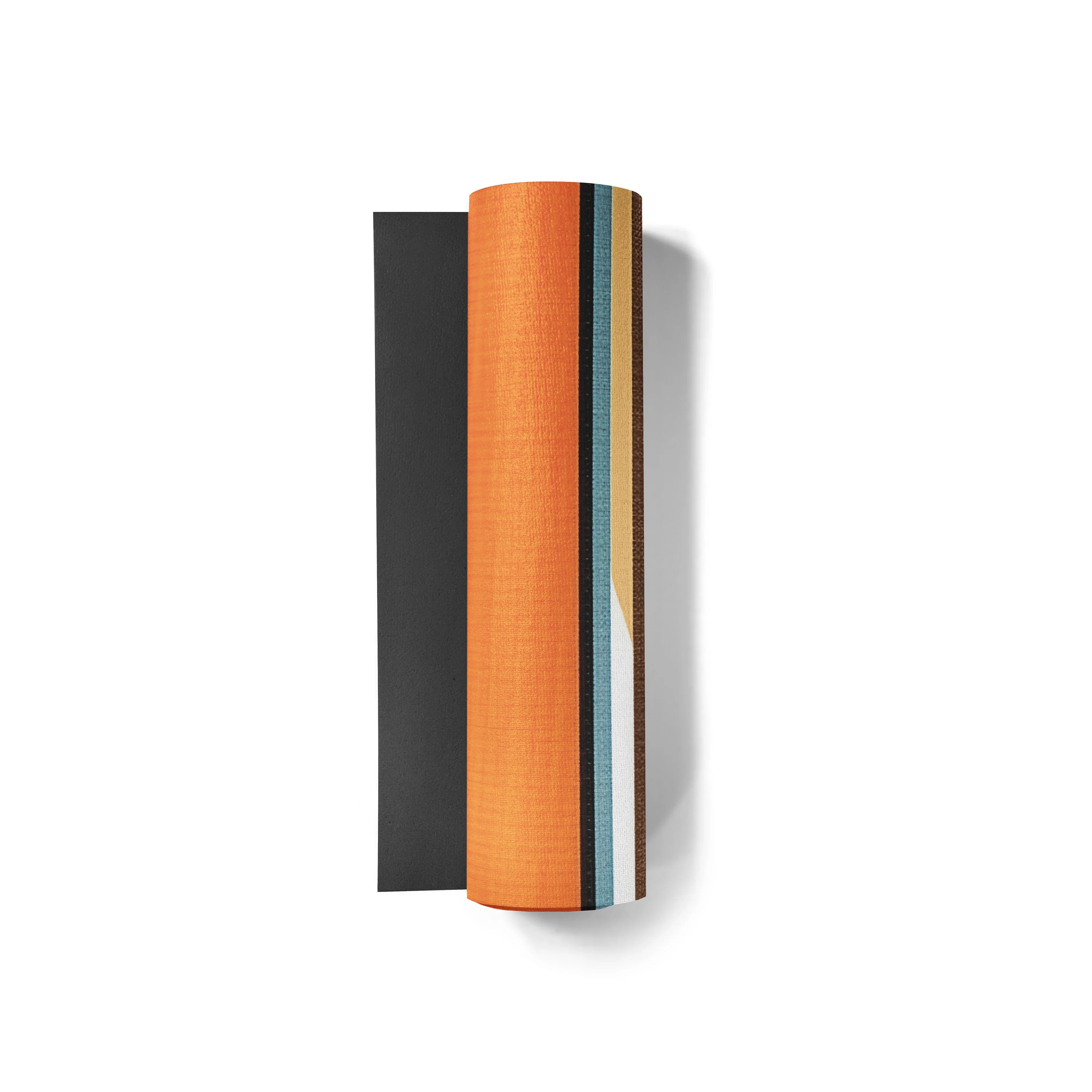 Yoga Mat | 6mm Thick | Multi Color Striped | Non-Slip | Eco Friendly | Yune Yoga | Harvest Moon - Yune Yoga