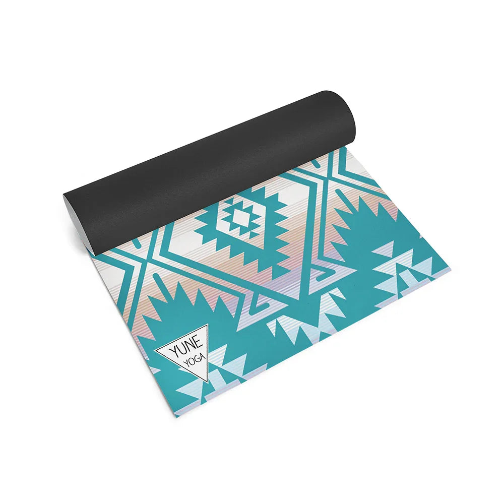 Yoga Mat | 6mm Thick | Blue | Non-Slip | Eco Friendly | Yune Yoga | Jerome Lake - Yune Yoga