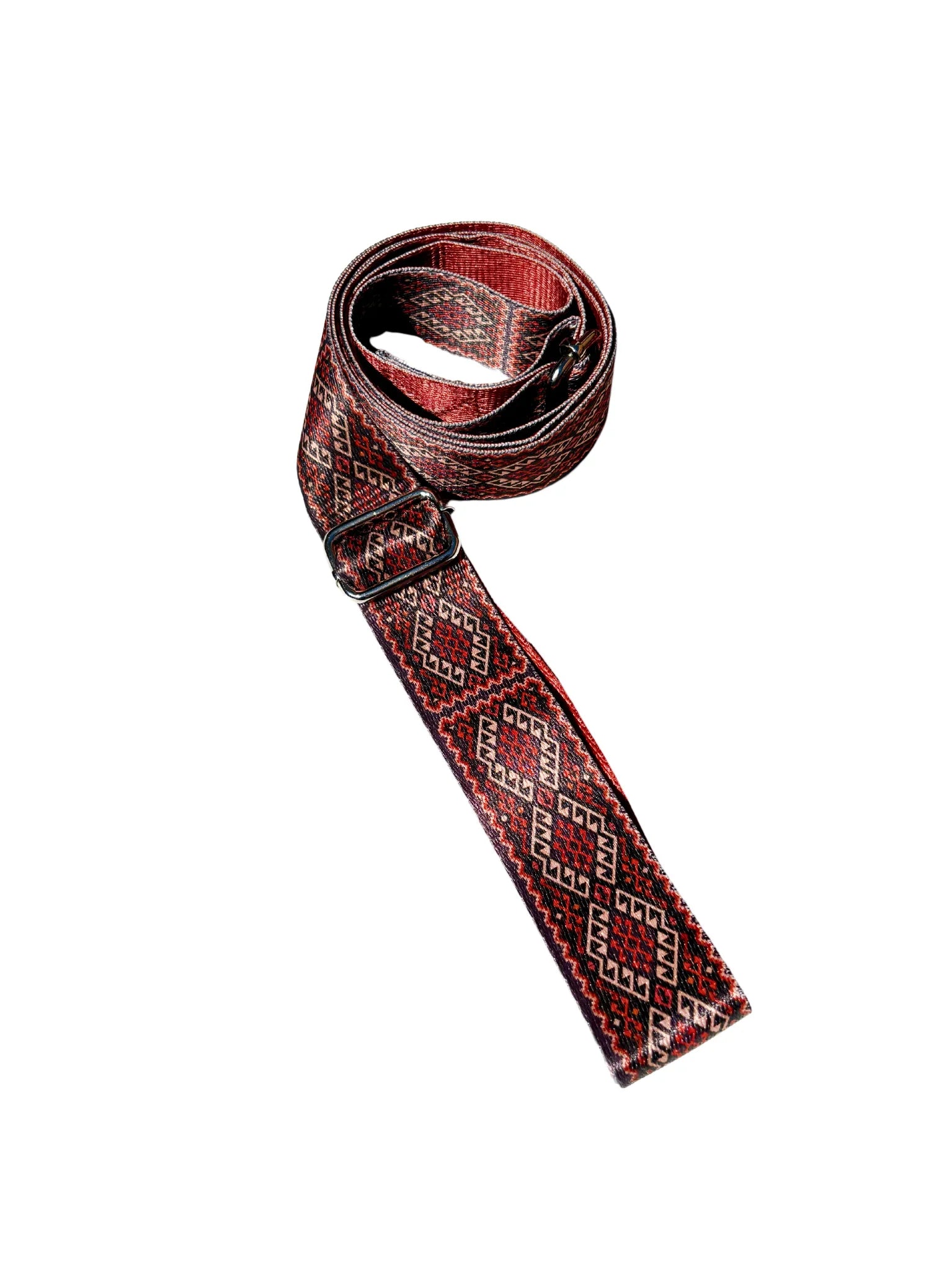 Yoga Strap | Stretching Strap | Metal Buckles | Red | Yune | The Moab Sunset - Yune Yoga