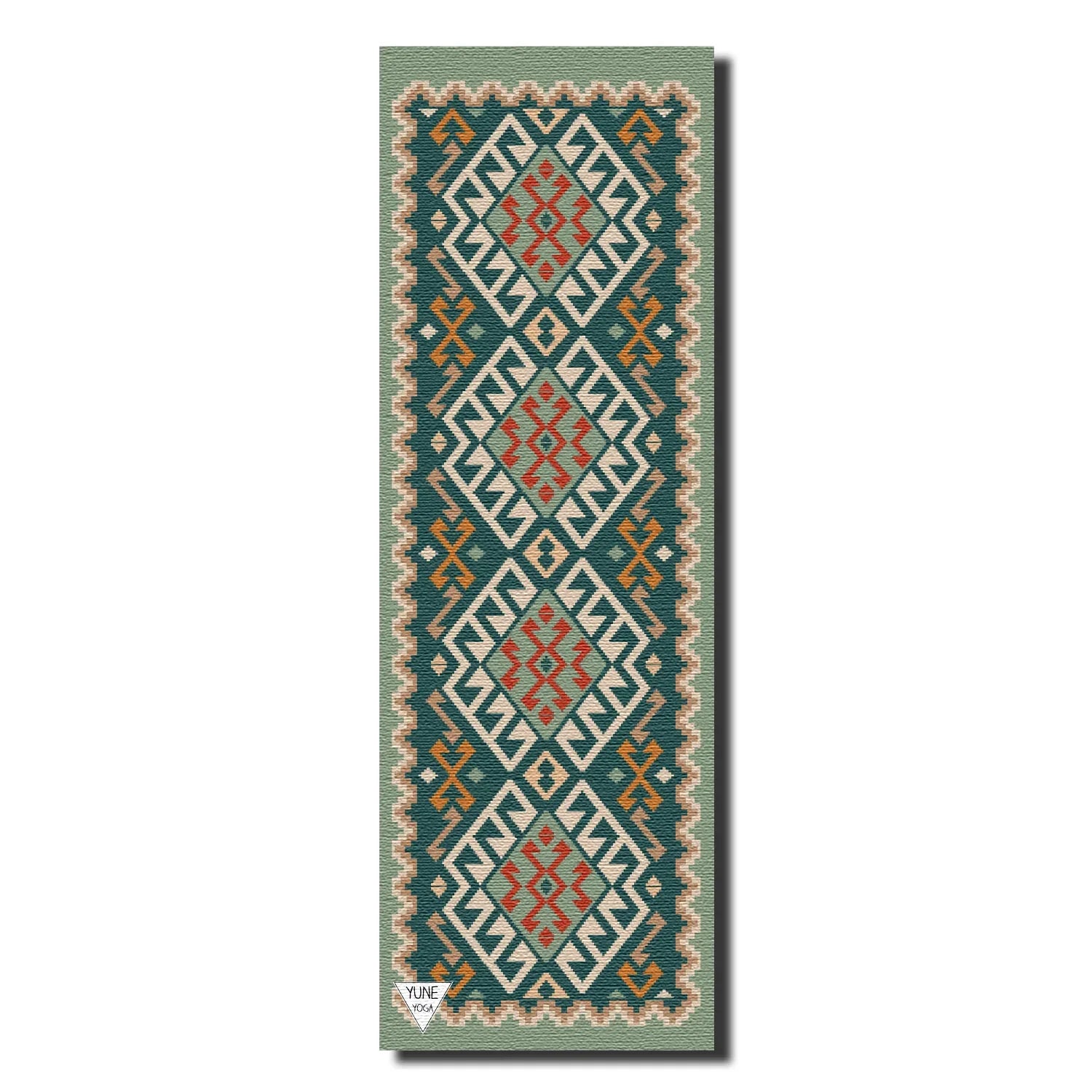 Yoga Mat | 6mm Thick | Green | Non-Slip | Eco Friendly | Yune Yoga | Moab Plains - Yune Yoga