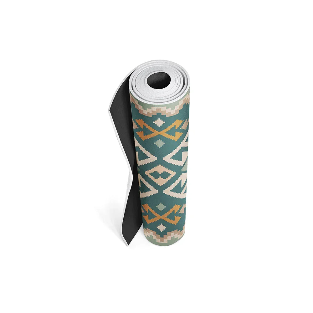 Yoga Mat | 6mm Thick | Green | Non-Slip | Eco Friendly | Yune Yoga | Moab Plains - Yune Yoga