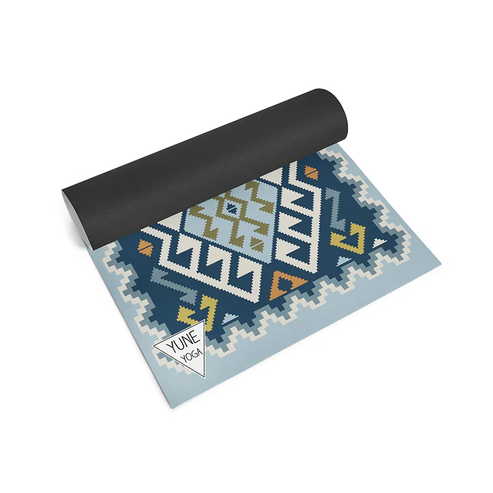 Yoga Mat | 6mm Thick | Blue | Non-Slip | Eco Friendly | Yune Yoga | Moab River - Yune Yoga