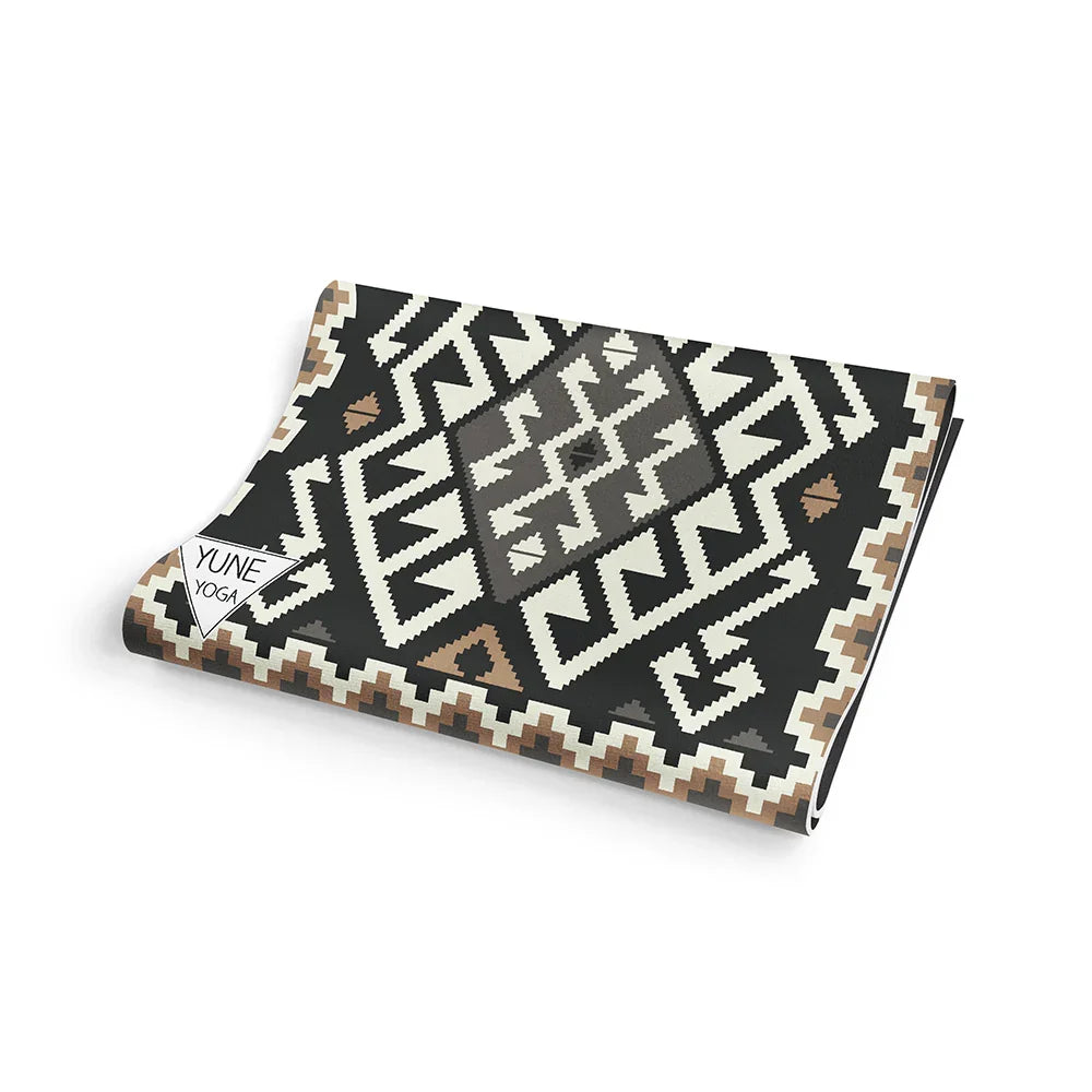 Yoga Mat | 6mm Thick | Brown | Non-Slip | Eco Friendly | Yune Yoga | Moab Rock - Yune Yoga