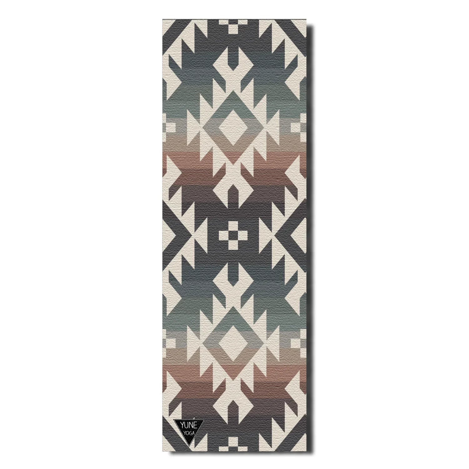 Yoga Mat | 6mm Thick | Multi Color | Non-Slip | Eco Friendly | Yune Yoga | Obsidian Ridge - Yune Yoga