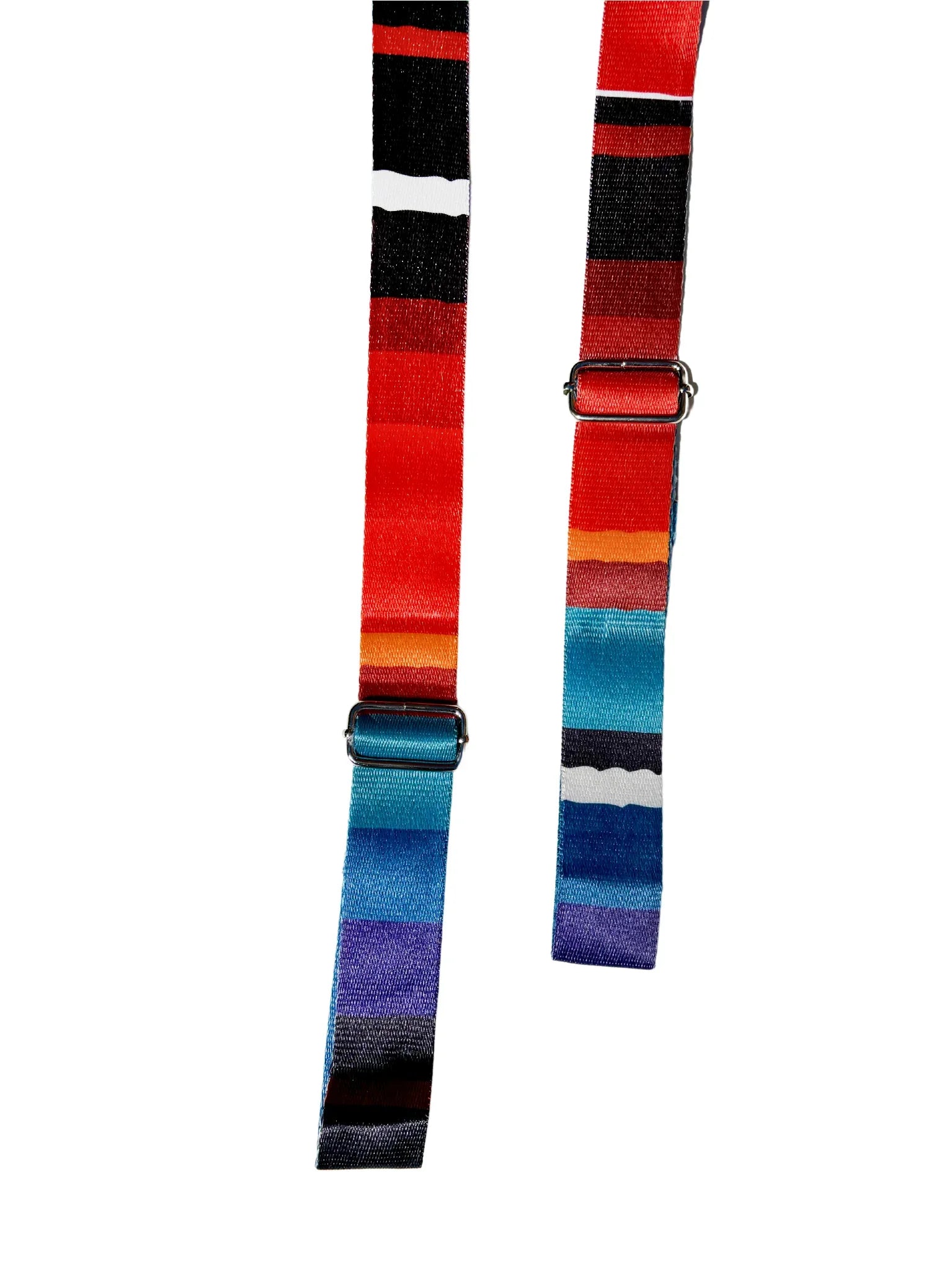 Yoga Strap | Stretching Strap | Metal Buckles | Rainbow | Yune | The Elk Meadow - Yune Yoga