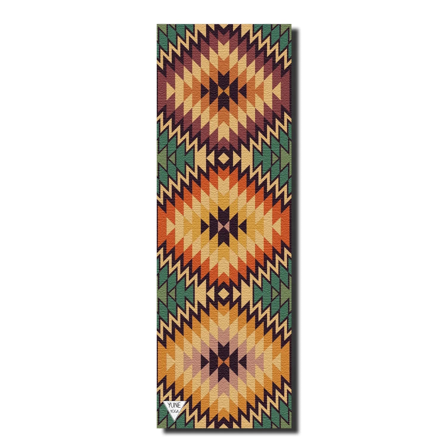 Yoga Mat | 6mm Thick | Green | Non-Slip | Eco Friendly | Yune Yoga | Red Rocks Grass - Yune Yoga