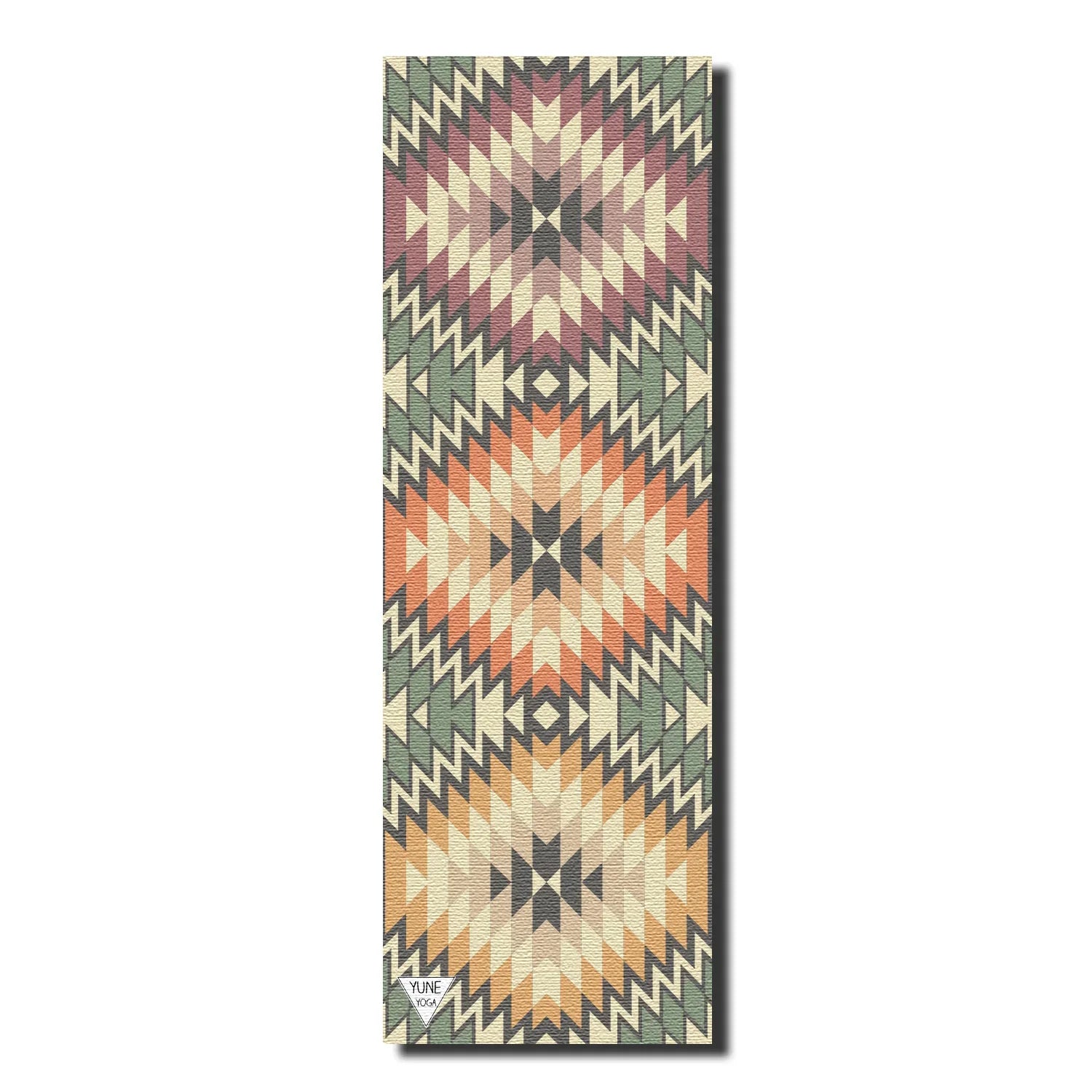 Yoga Mat | 6mm Thick | Yellow | Non-Slip | Eco Friendly | Yune Yoga | Red Rocks Morning Dew - Yune Yoga