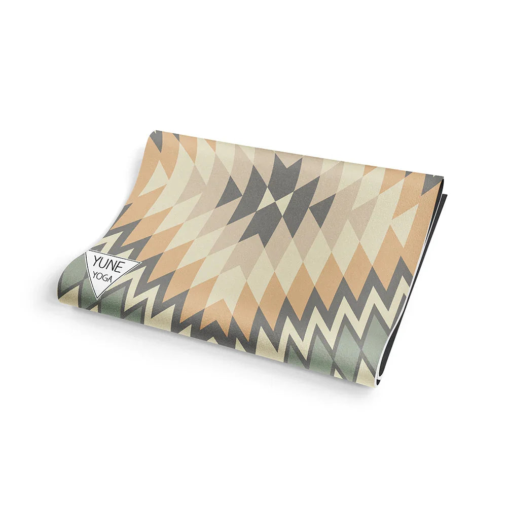 Yoga Mat | 6mm Thick | Yellow | Non-Slip | Eco Friendly | Yune Yoga | Red Rocks Morning Dew - Yune Yoga