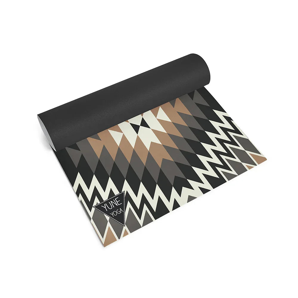 Yoga Mat | 6mm Thick | Brown | Non-Slip | Eco Friendly | Yune Yoga | Red Rocks Sands - Yune Yoga