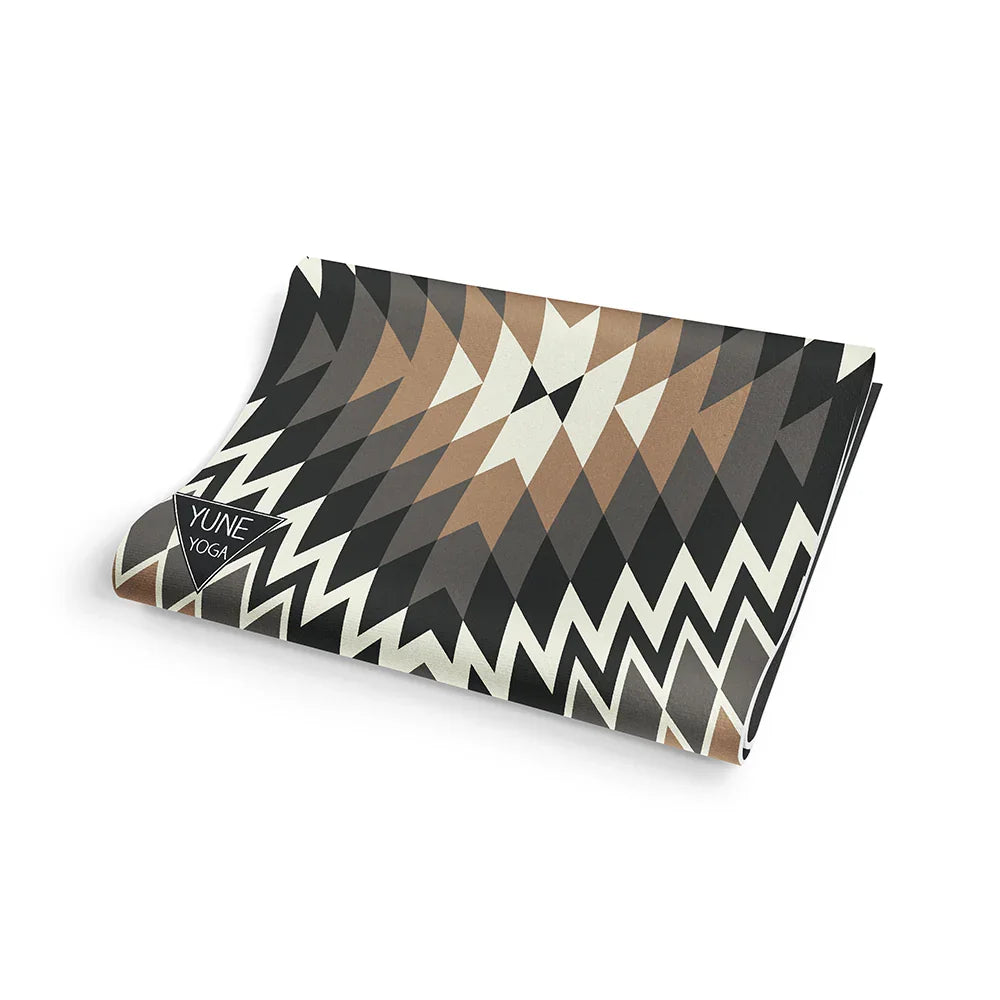 Yoga Mat | 6mm Thick | Brown | Non-Slip | Eco Friendly | Yune Yoga | Red Rocks Sands - Yune Yoga