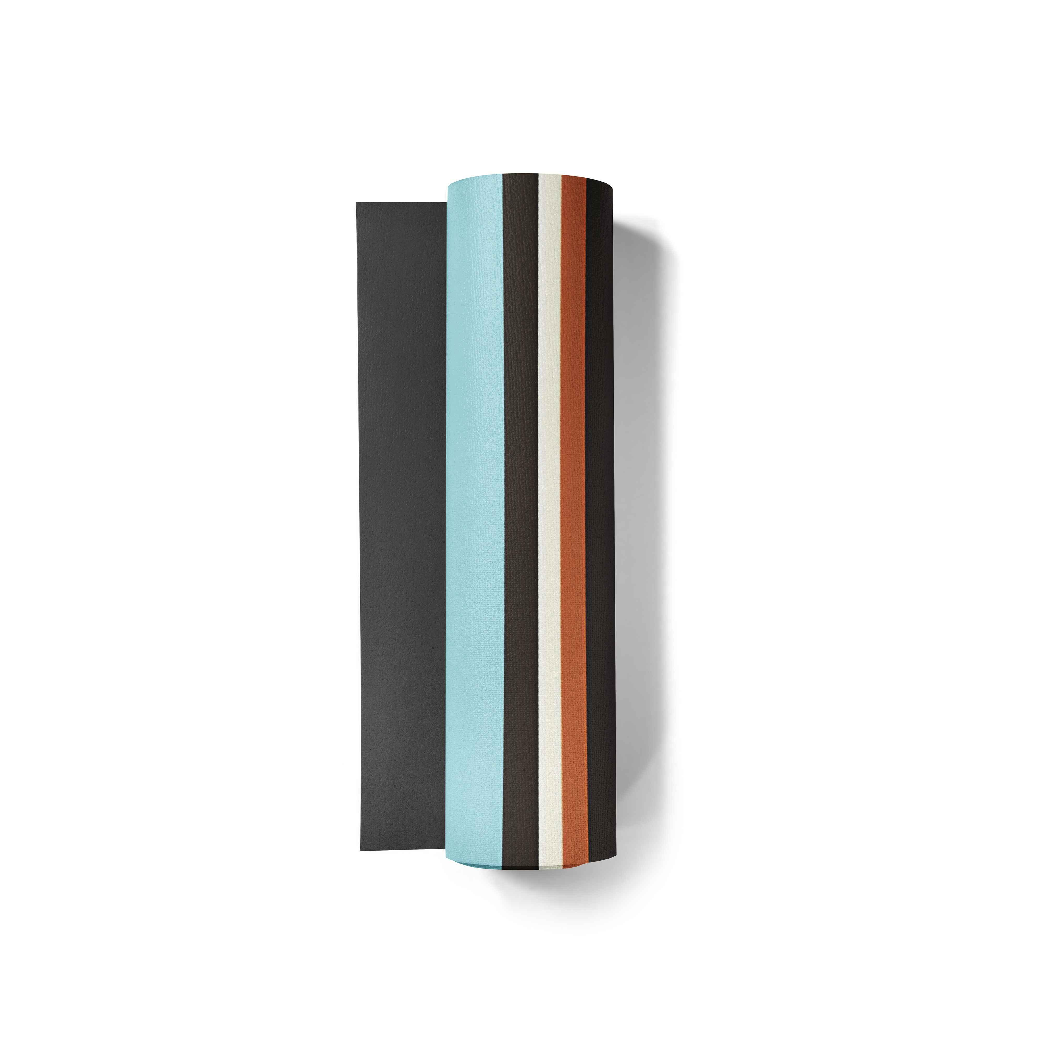 Yoga Mat | 6mm Thick | Multi Color Striped | Non-Slip | Eco Friendly | Yune Yoga | Wolfs Den - Yune Yoga