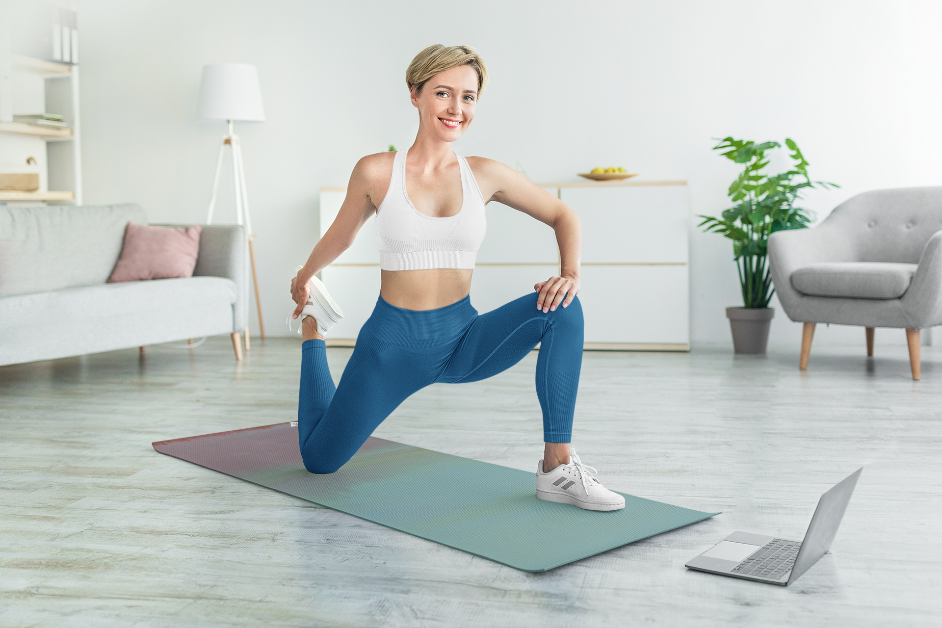 big yoga mat for sweaty yoga