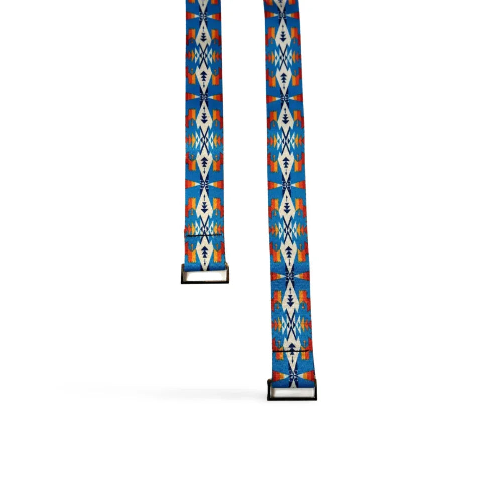 Yune Metal Buckle Yoga Strap Pendleton Tucson Turquoise - Yune Yoga