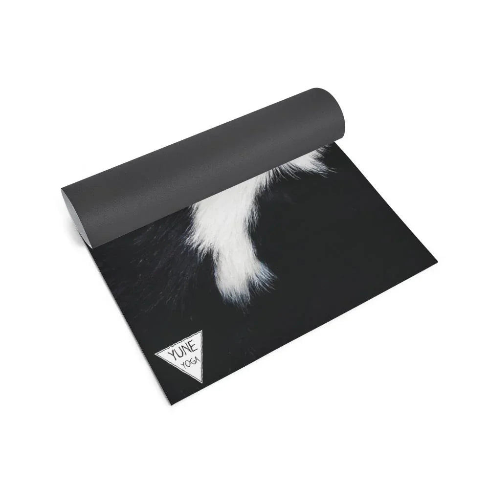Cow Print Yoga Mat – Sustainable, Toxin-Free & Stylish | Yune Yoga - Yune Yoga