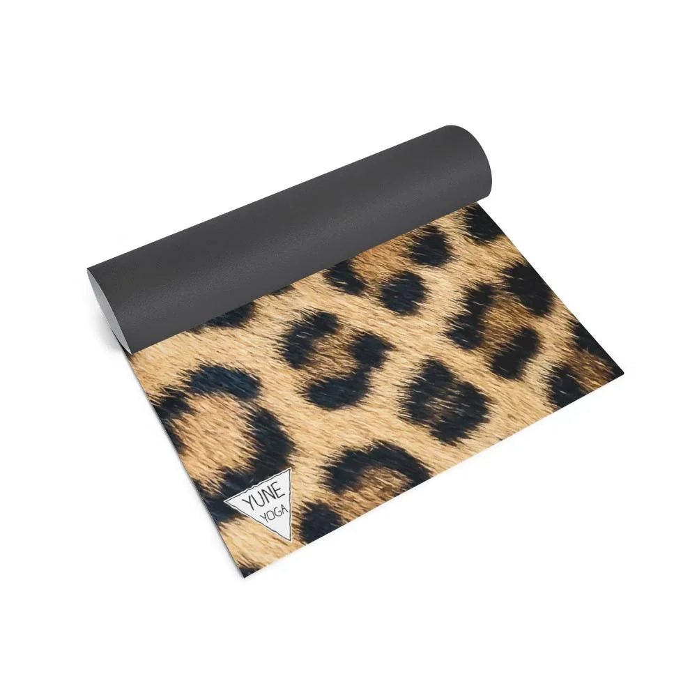Leopard Pattern Yoga Mat – Eco-Friendly + Grip-Enhanced Flow | Yune - Yune Yoga