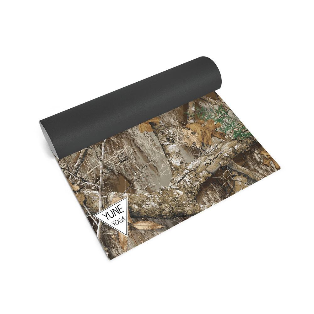 Yoga Mat | 6mm Thick | RealTree | Non-Slip | Eco Friendly | Yune Yoga | Edge Pattern - Yune Yoga