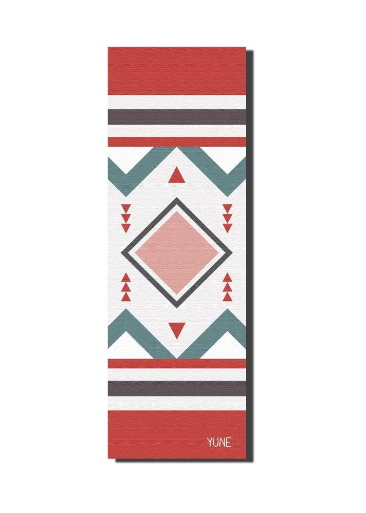 Yoga Mat | 6mm Thick | Red | Non-Slip | Eco Friendly | Yune Yoga | Aries - Yune Yoga