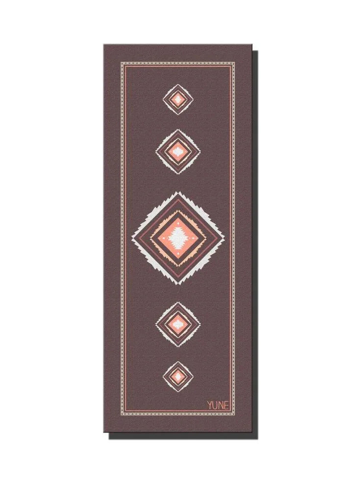 Yoga Mat | 6mm Thick | Maroon | Non-Slip | Eco Friendly | Yune Yoga | Betty - Yune Yoga