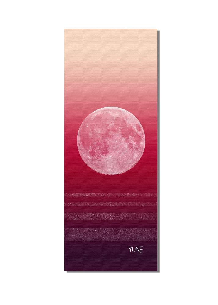 Yoga Mat | 6mm Thick | Red Moon | Non-Slip | Eco Friendly | Yune Yoga | Caliban - Yune Yoga