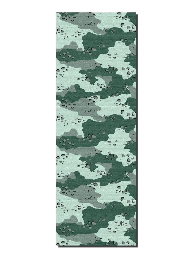 Yoga Mat | 6mm Thick | Camo | Non-Slip | Eco Friendly | Yune Yoga | Camo 1 - Yune Yoga