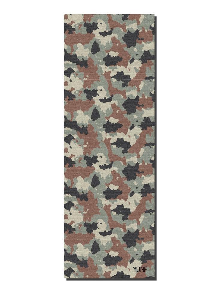 Yoga Mat | 6mm Thick | Camo | Non-Slip | Eco Friendly | Yune Yoga | Camo 3 - Yune Yoga