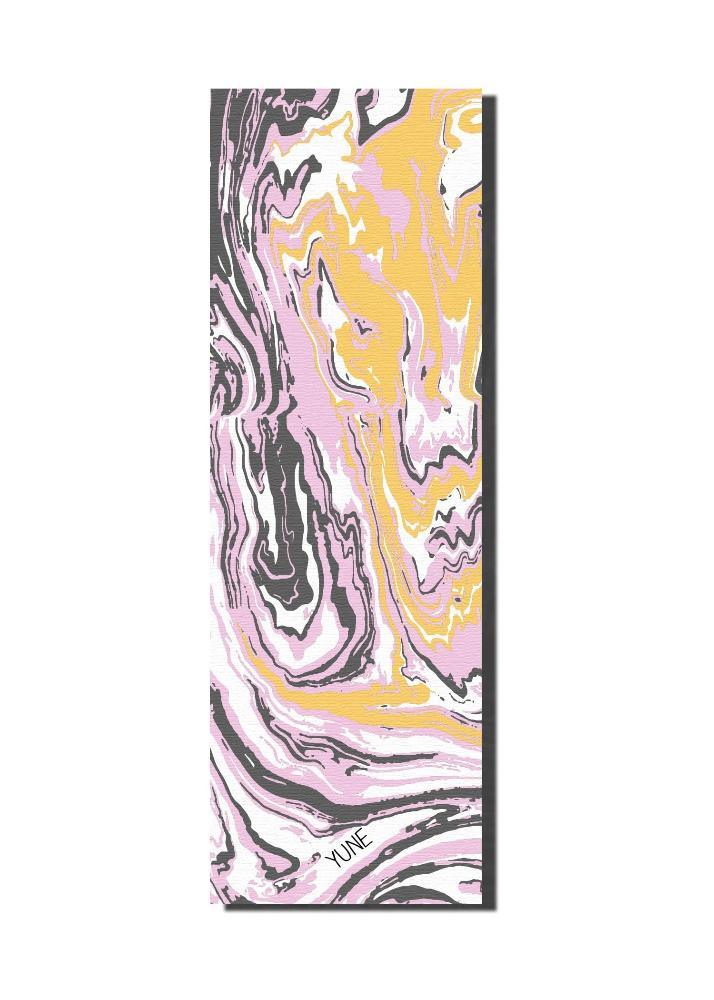 Yoga Mat | 6mm Thick | Marble | Non-Slip | Eco Friendly | Yune Yoga | Cassiopeia - Yune Yoga