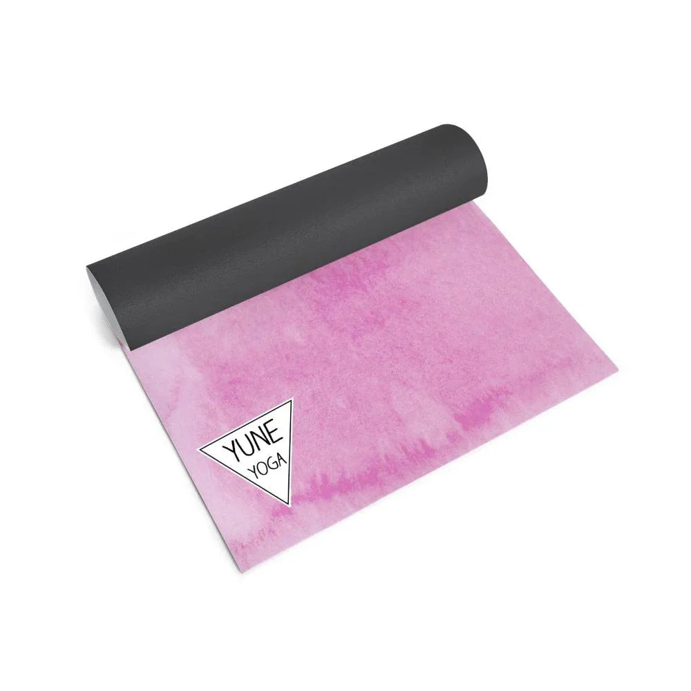 Yoga Mat | 6mm Thick | Pink | Non-Slip | Eco Friendly | Yune Yoga | Composure - Yune Yoga