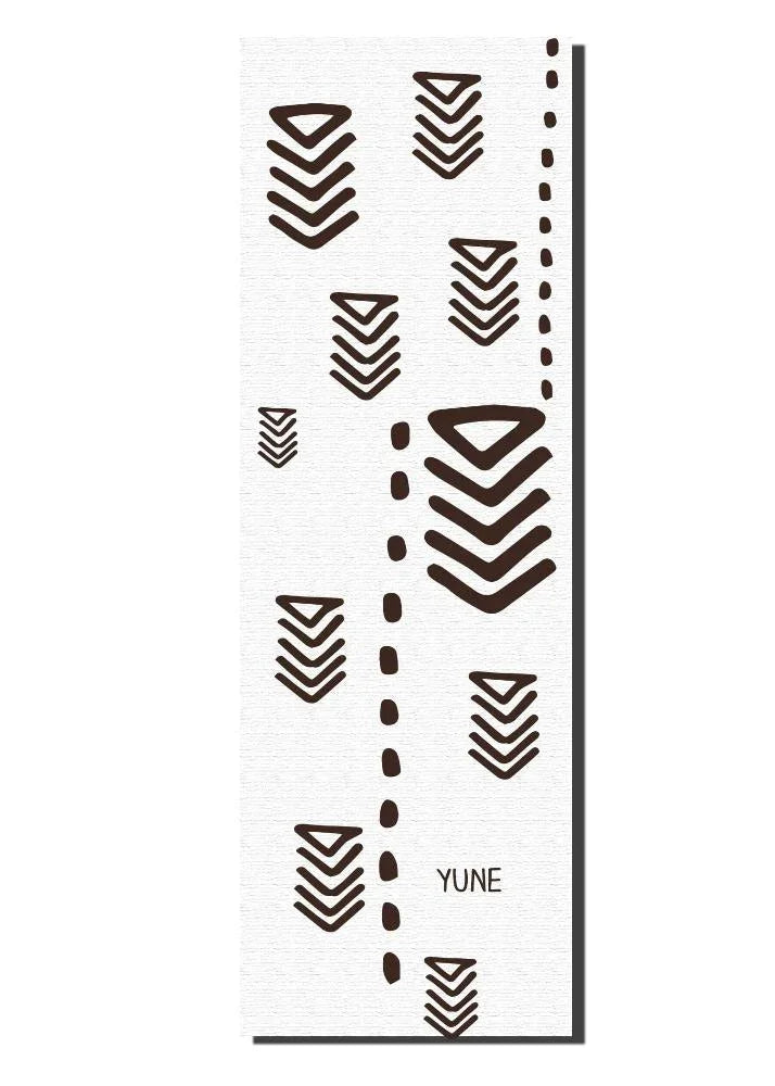 Yoga Mat | 6mm Thick | White | Non-Slip | Eco Friendly | Yune Yoga | Crag - Yune Yoga