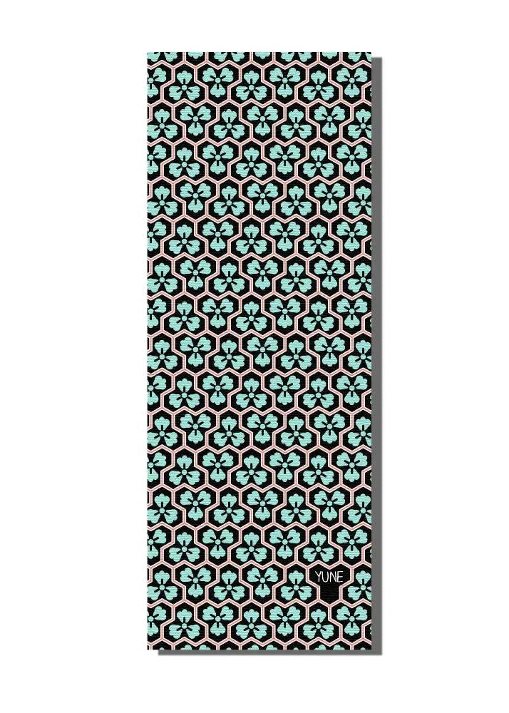 Yoga Mat | 6mm Thick | Black | Non-Slip | Eco Friendly | Yune Yoga | Crow - Yune Yoga