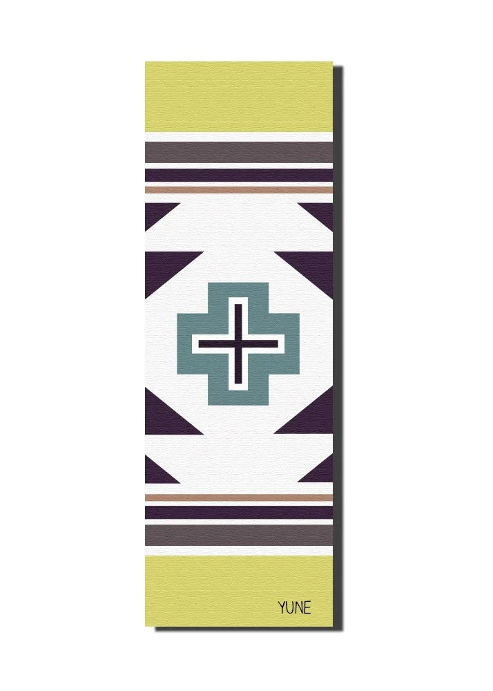Yoga Mat | 6mm Thick | Green | Non-Slip | Eco Friendly | Yune Yoga | Gemini - Yune Yoga