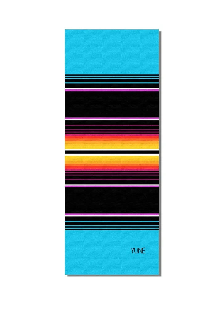 Yoga Mat | 6mm Thick | Blue | Non-Slip | Eco Friendly | Yune Yoga | Horatio - Yune Yoga